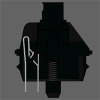 Cherry MX Black Illustration