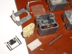 Pin removed from pin plate