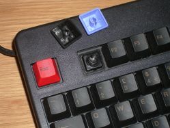 Potentially laser-coloured legends on a Topre Realforce 105UB