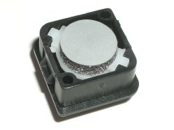 Bottom showing foam pad with affixed foil disc