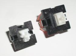 Complicated and low-profile, front view