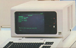 IBM 5253 Display with keyboard<ref>https://archive.org/details/TNM_IBM_5520_Administrative_System_20171101_0089/page/n1/mode/2up</ref>