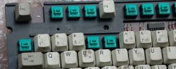Dai-Ichi CL-1145 Green switches