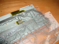 Close-up of the membranes