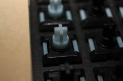 Pale Blue switch used for space bars