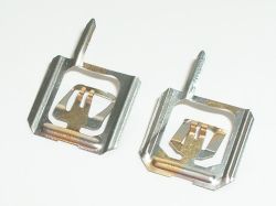 Front plates, rear view