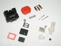 All sixteen components of the switch