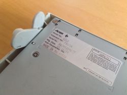 Rear label and dual legs