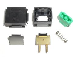 Disassembled, bottom views