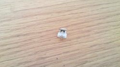 Switch assembly, this is what it would look like when placed into the slider housing.
