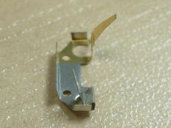Bent leaf from a failed reassembly attempt