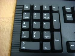 Strong Man KB-8861XP left-handed numeric keypad area