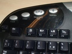 F1–12 functionality relegated on the function keys
