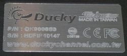 Back label