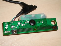 Bottom view of controller PCB
