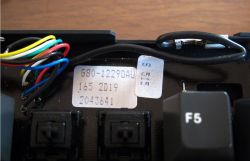 No diodes as seen in the switches and the article number.