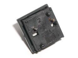 Covered type, showing branding on the base