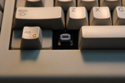 Classic stepped modifier keys