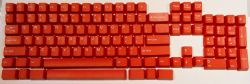 Complete red set with additional 6.25 unit space bar