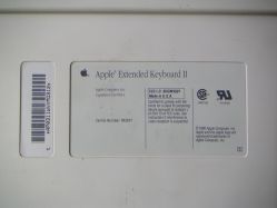 Rear label