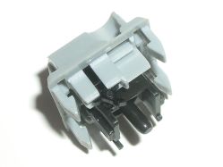 Locking wheel within shaft (side view)