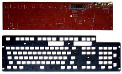 PCB and plate, top