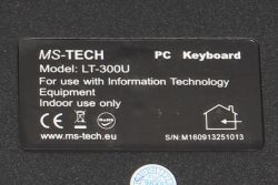 Rear label