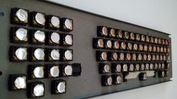 Bottom key switch profile