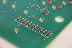 PCB front, diodes