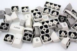 Keycaps jumbled