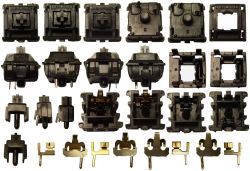 Disassembled switch from a "TTI TA-14"