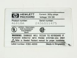 Rear label