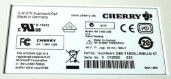 Back label