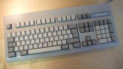 Olivetti KBD 2812 with doubleshot keycaps