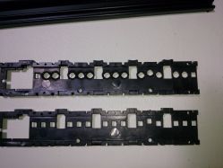 Securing pieces, reverse side