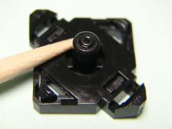 Slider assembly depressed