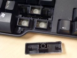 NMB plastic stabiliser bar in place