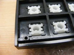 Bottom of plate with slider
