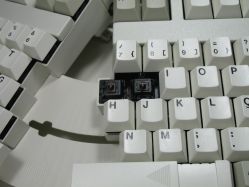MX Brown switches view.