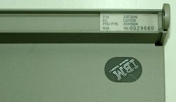 Serial# and IBM badge