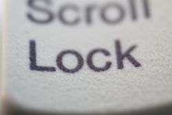 Close up of keycap
