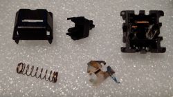 Electrical contacts, original design (1984 switch)