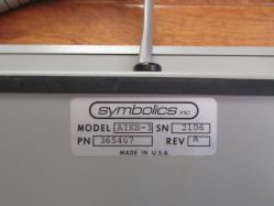 close up of the label