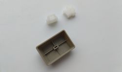 Keycap and sliders