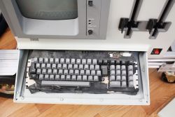Key caps cleaned and installed