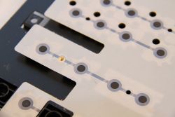 Closeup of contacts