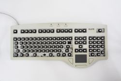 Keycaps removed