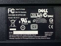 Rear label