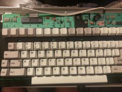Bezel removed, showing location of chart