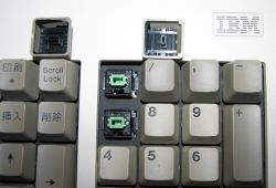 IBM JX-JW 6343690 with Green Alps switches